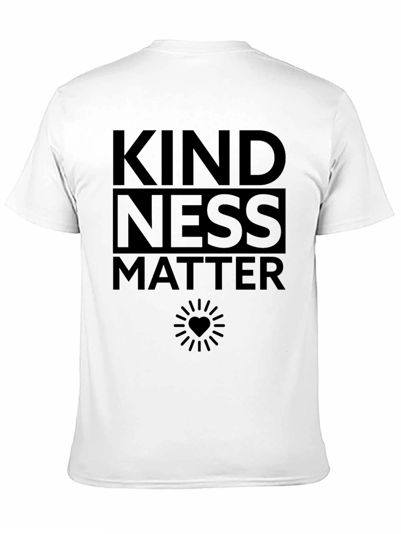 Kindness Matters Graphic Tee - Soft Cotton Blend