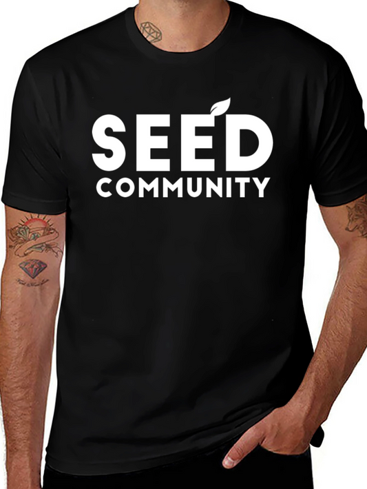 Seed Community Graphic Tee - Black