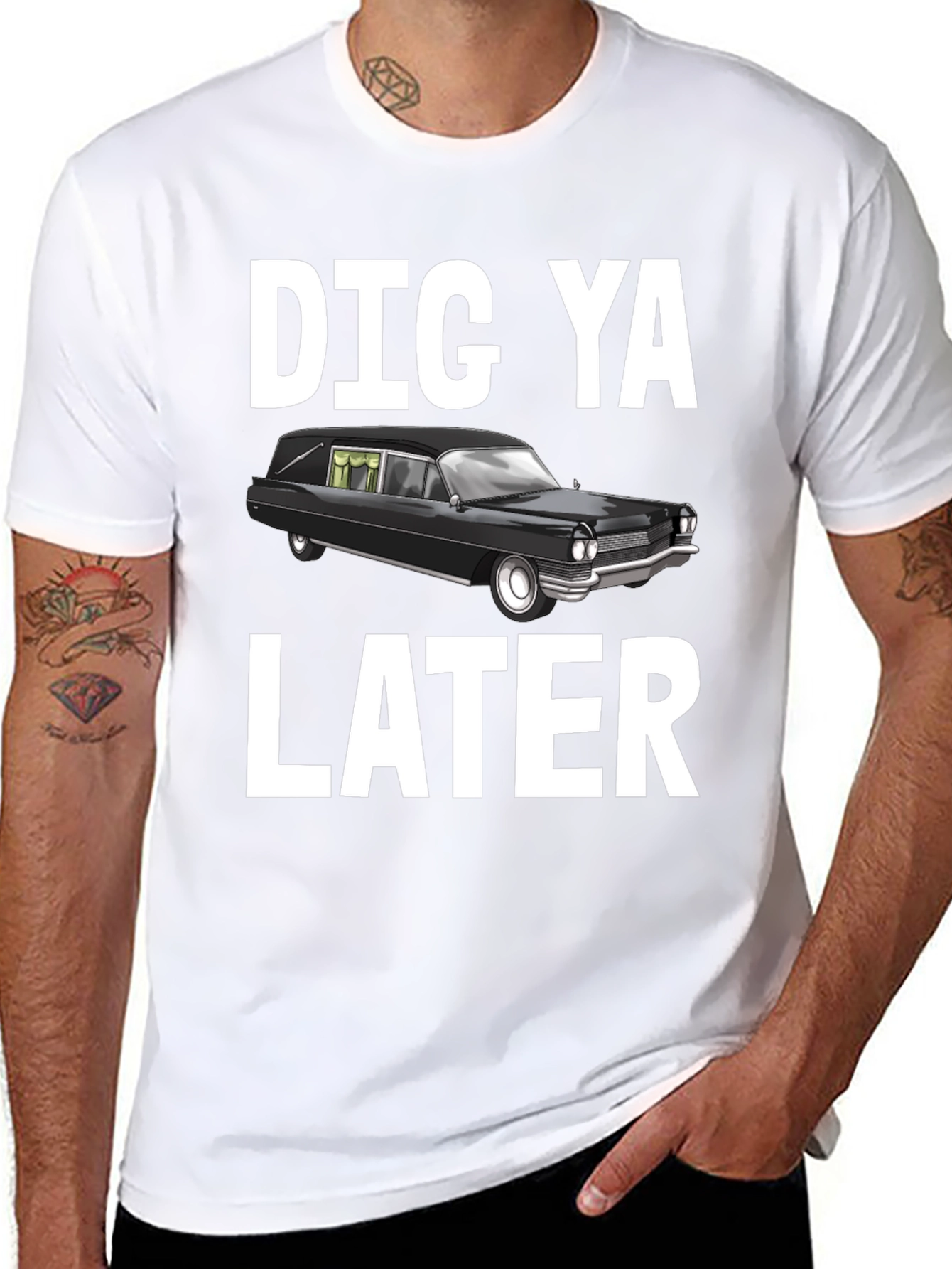 Dig Ya Later Hearse T-Shirt