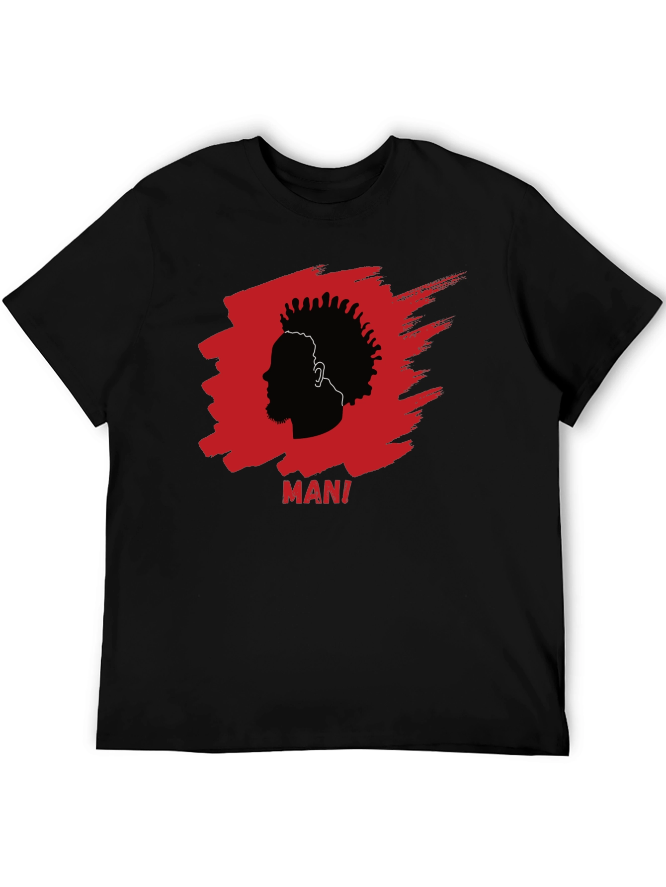 Black Mani Silhouette Graphic Tee