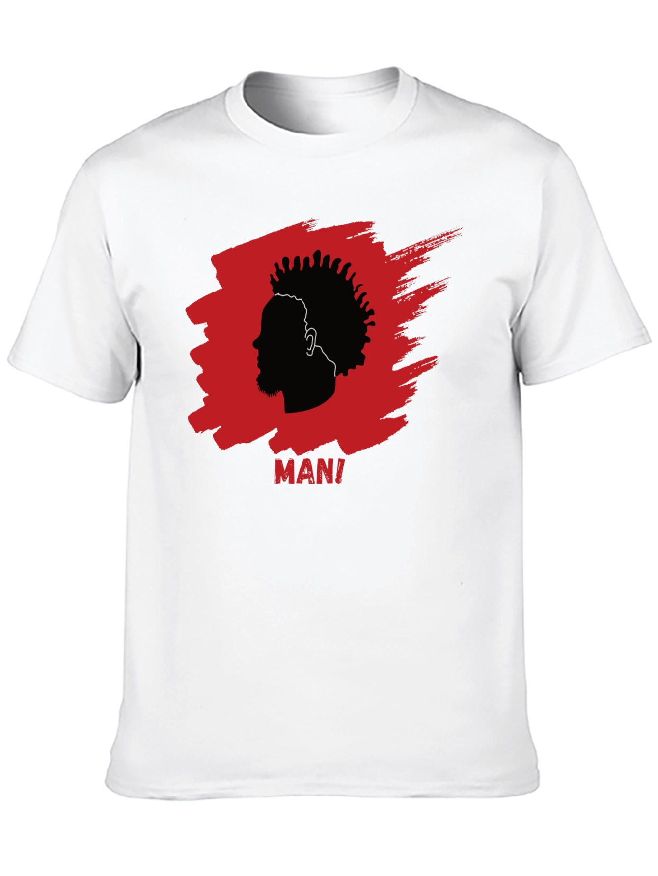 Black Mani Silhouette Graphic Tee