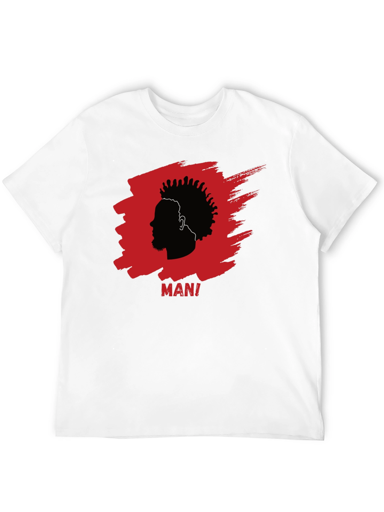 Black Mani Silhouette Graphic Tee