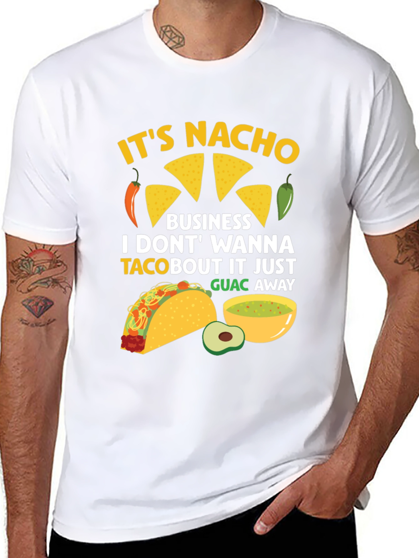 Its Nacho Business Funny Foodie T-Shirt