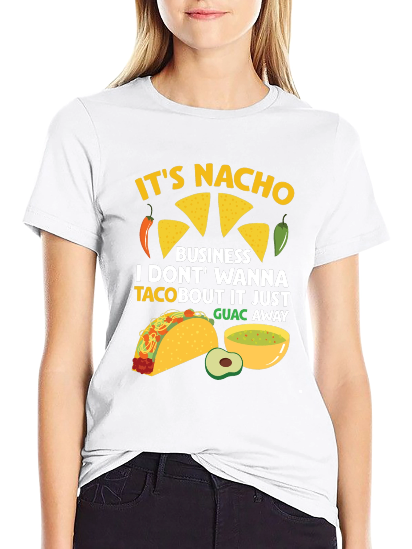 Its Nacho Business Funny Foodie T-Shirt