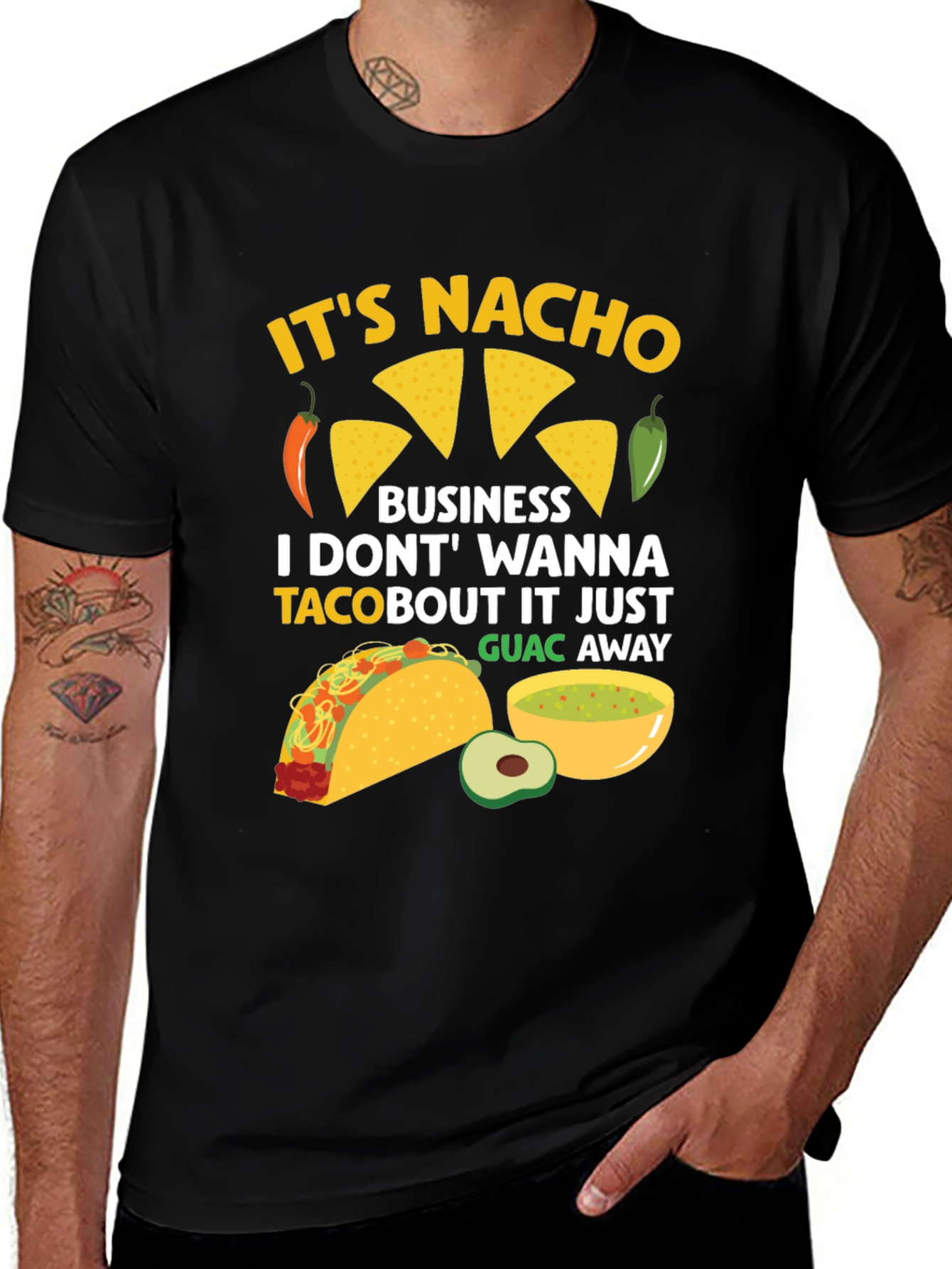 Its Nacho Business Funny Foodie T-Shirt