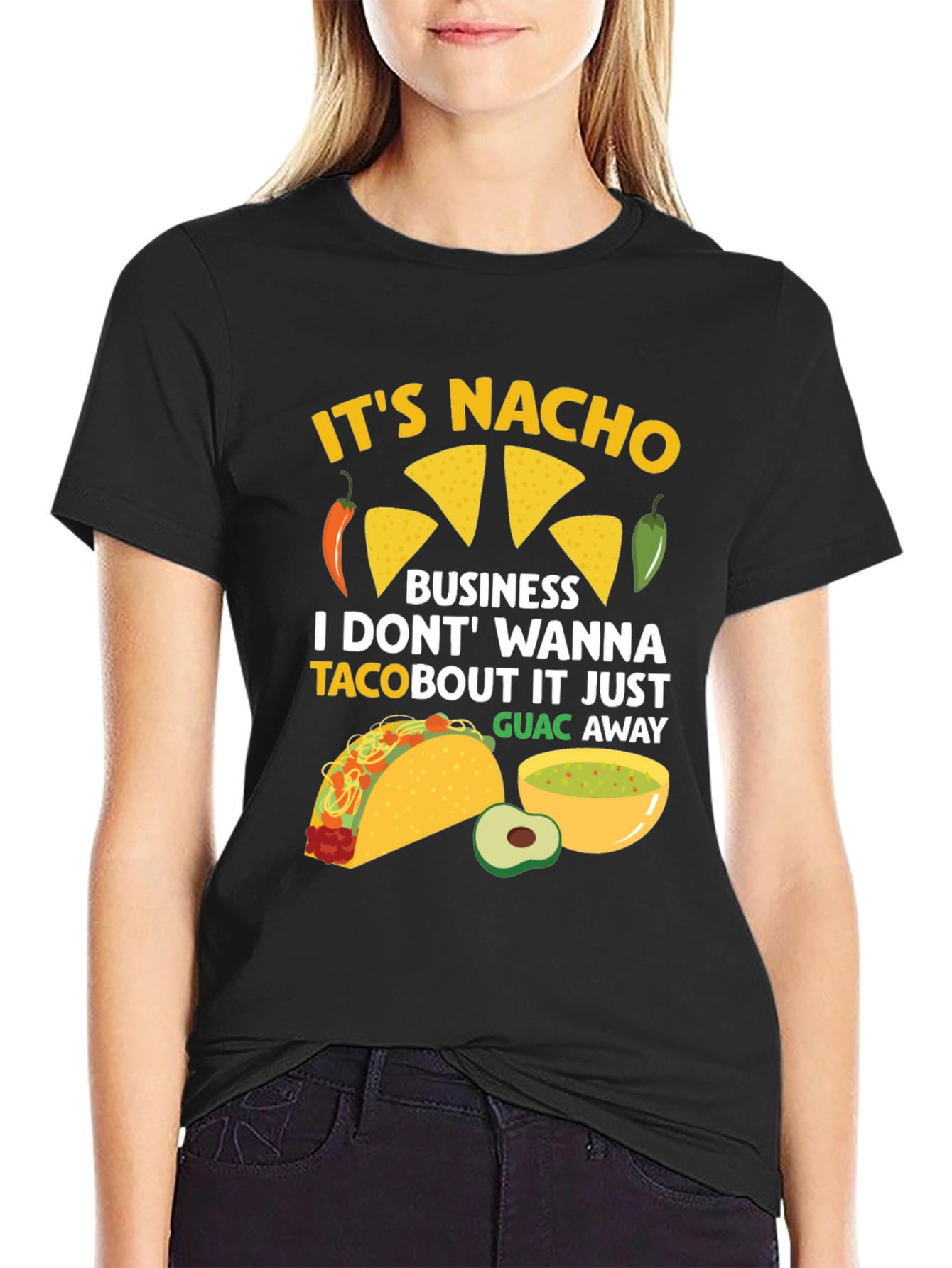 Its Nacho Business Funny Foodie T-Shirt