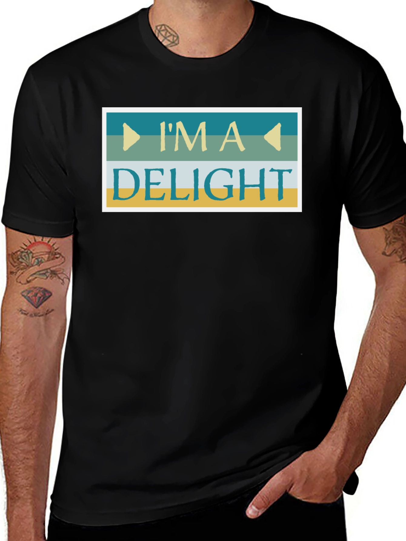 Im A Delight T-Shirt - Retro Design