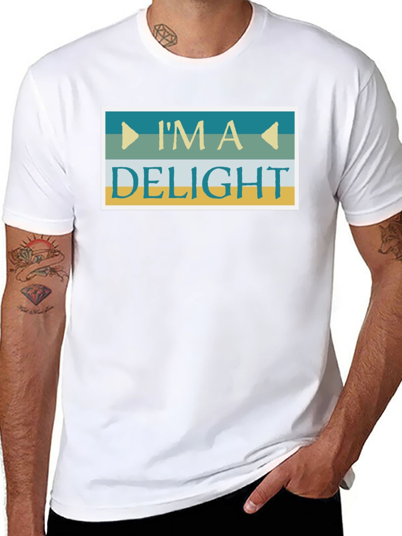 Im A Delight T-Shirt - Retro Design