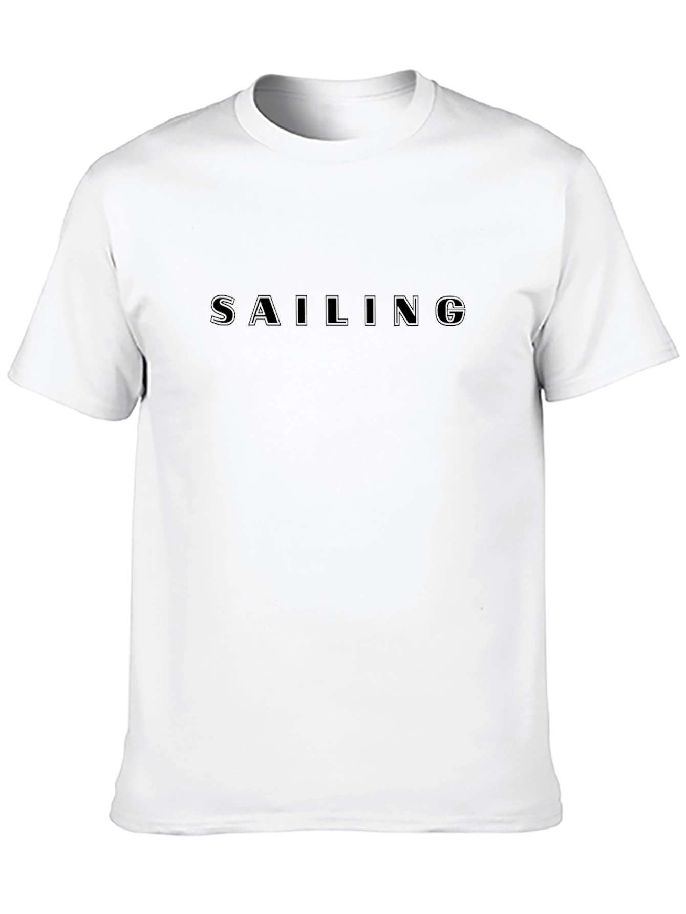 Sailing Crew Neck T-Shirt - Classic Design