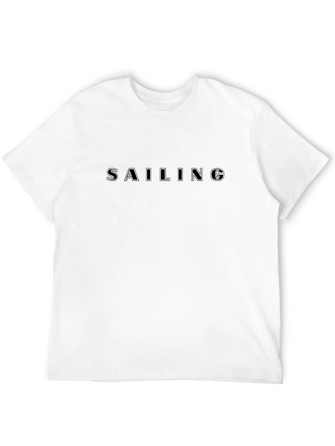 Sailing Crew Neck T-Shirt - Classic Design