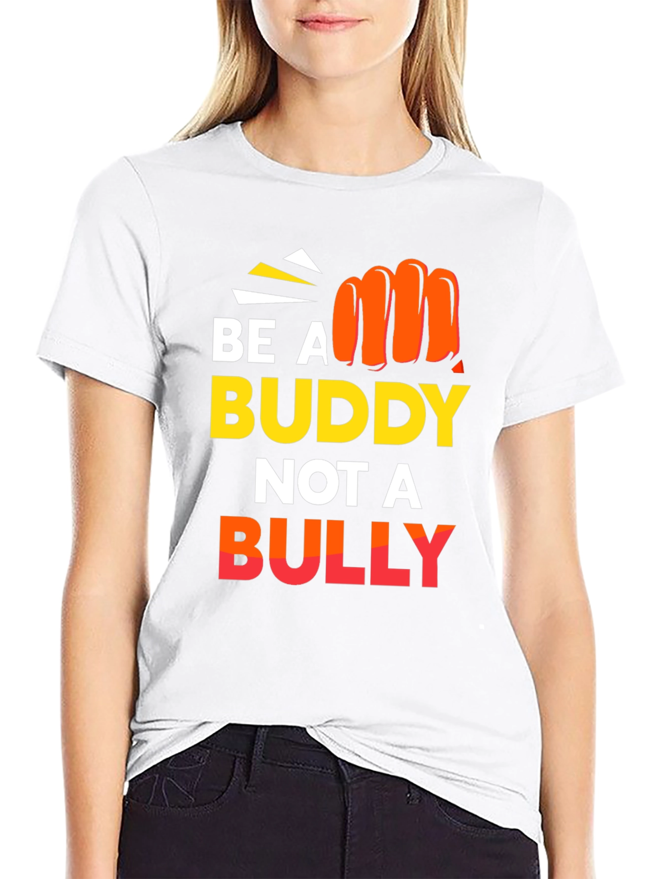 Be A Buddy Not A Bully Graphic Tee