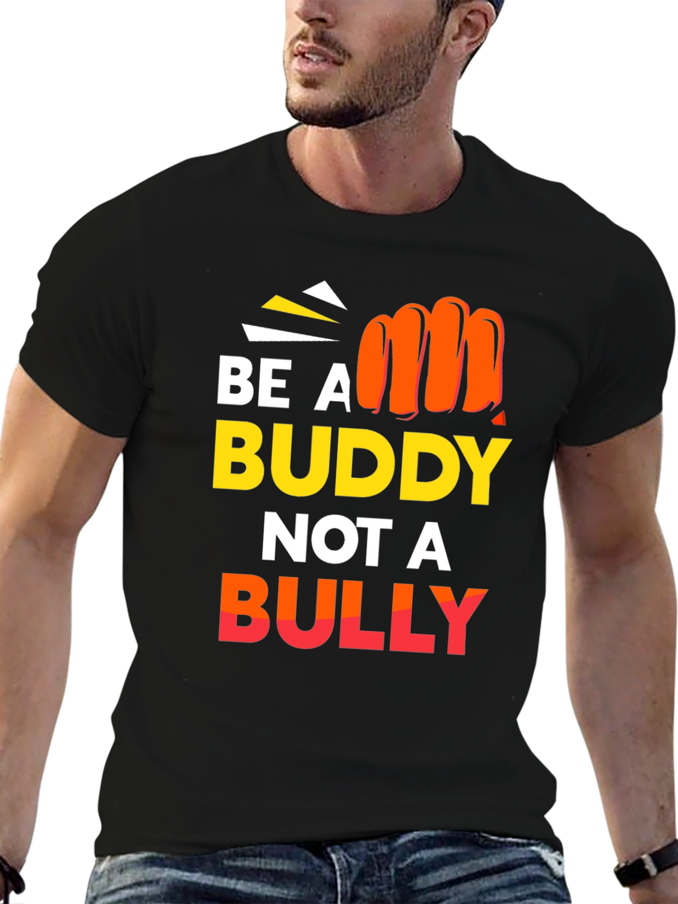 Be A Buddy Not A Bully Graphic Tee