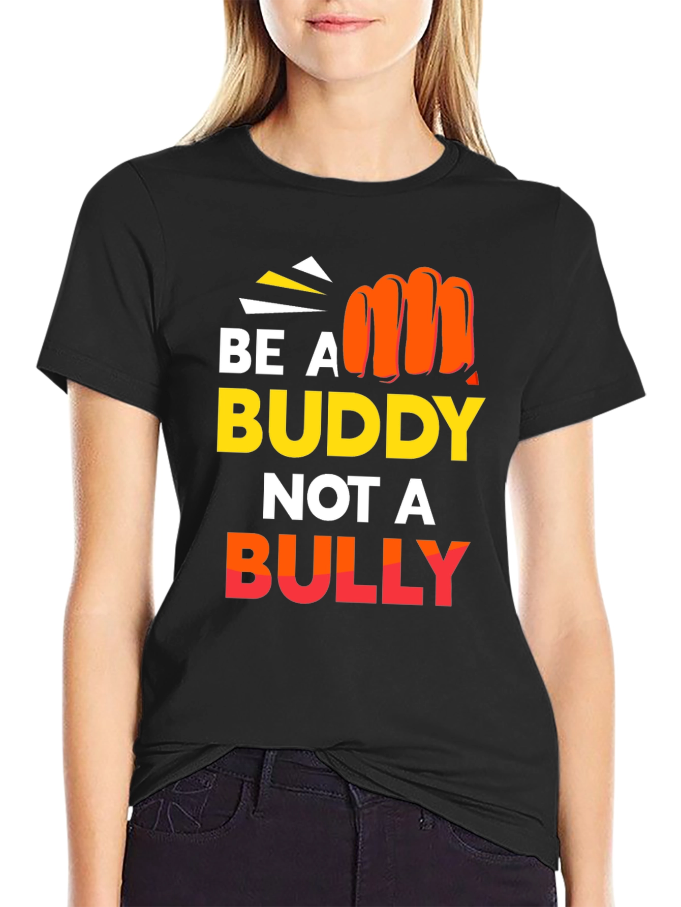 Be A Buddy Not A Bully Graphic Tee