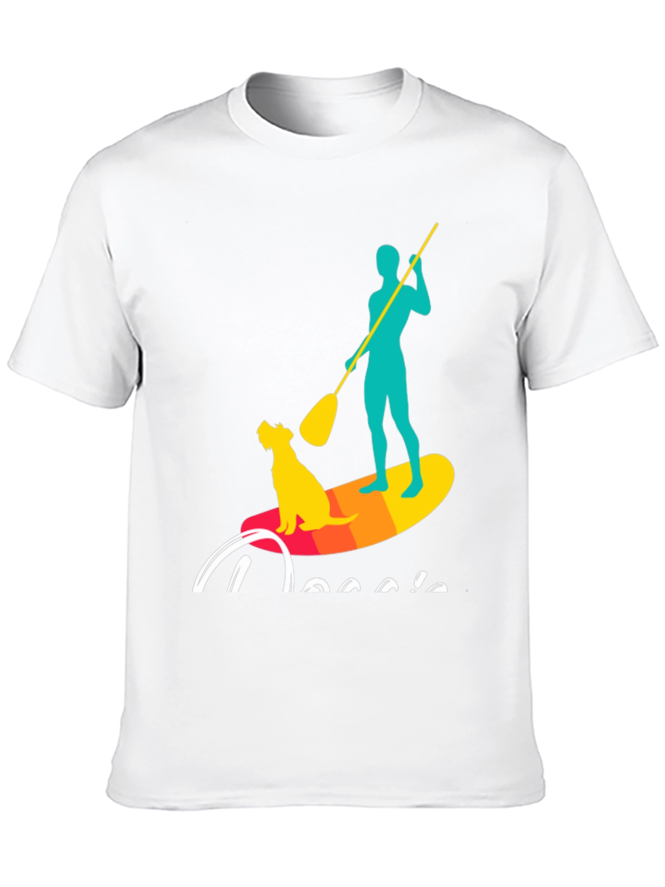Dog & Paddleboard Graphic Tee