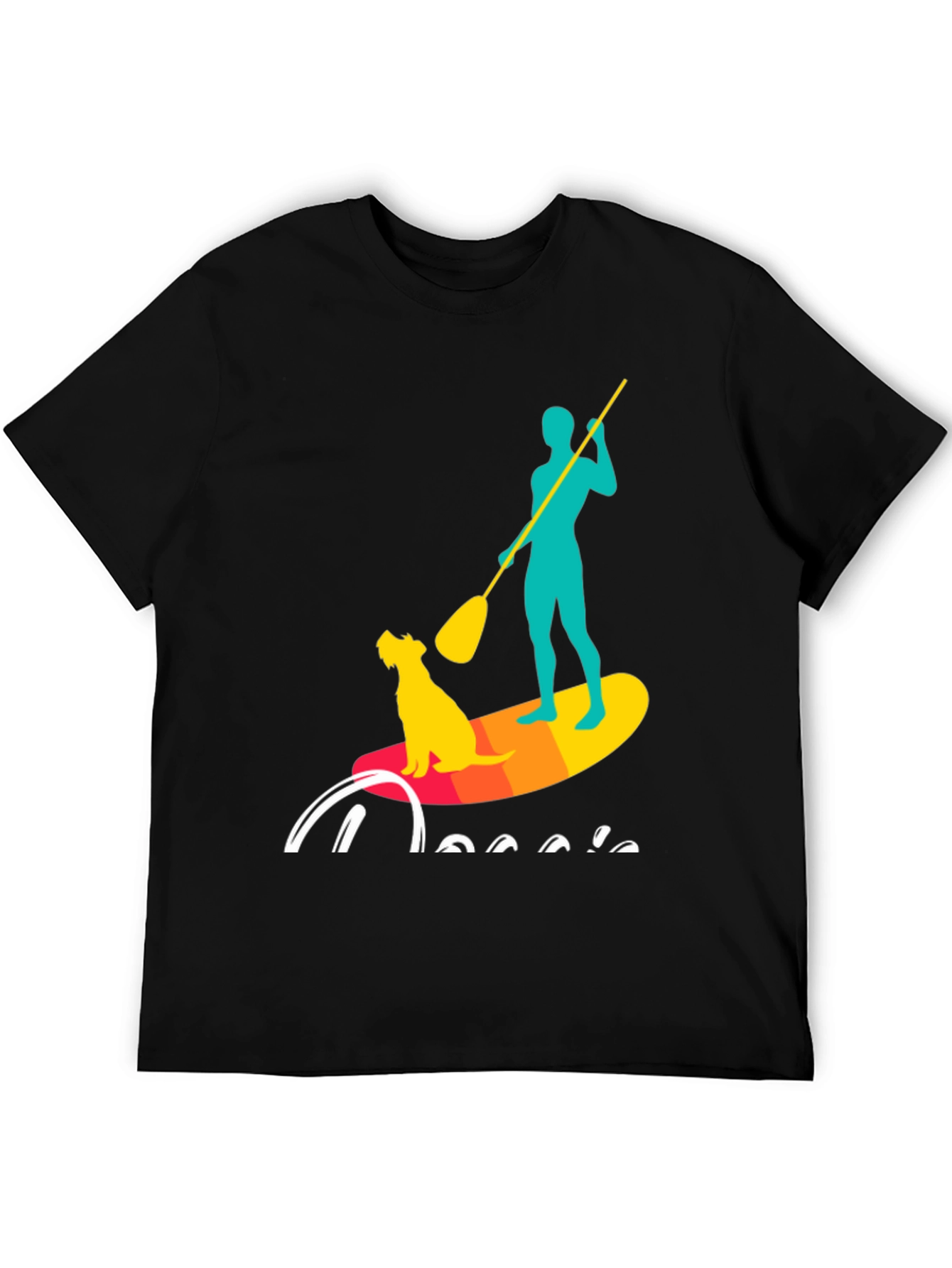Dog & Paddleboard Graphic Tee