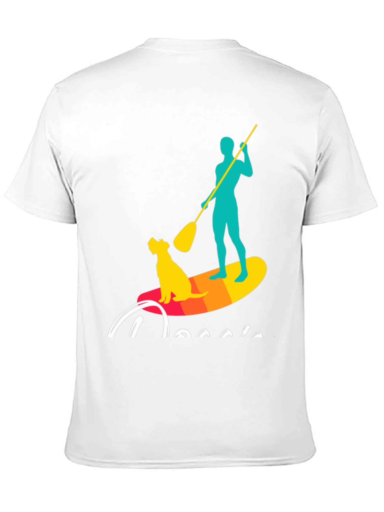Dog & Paddleboard Graphic Tee