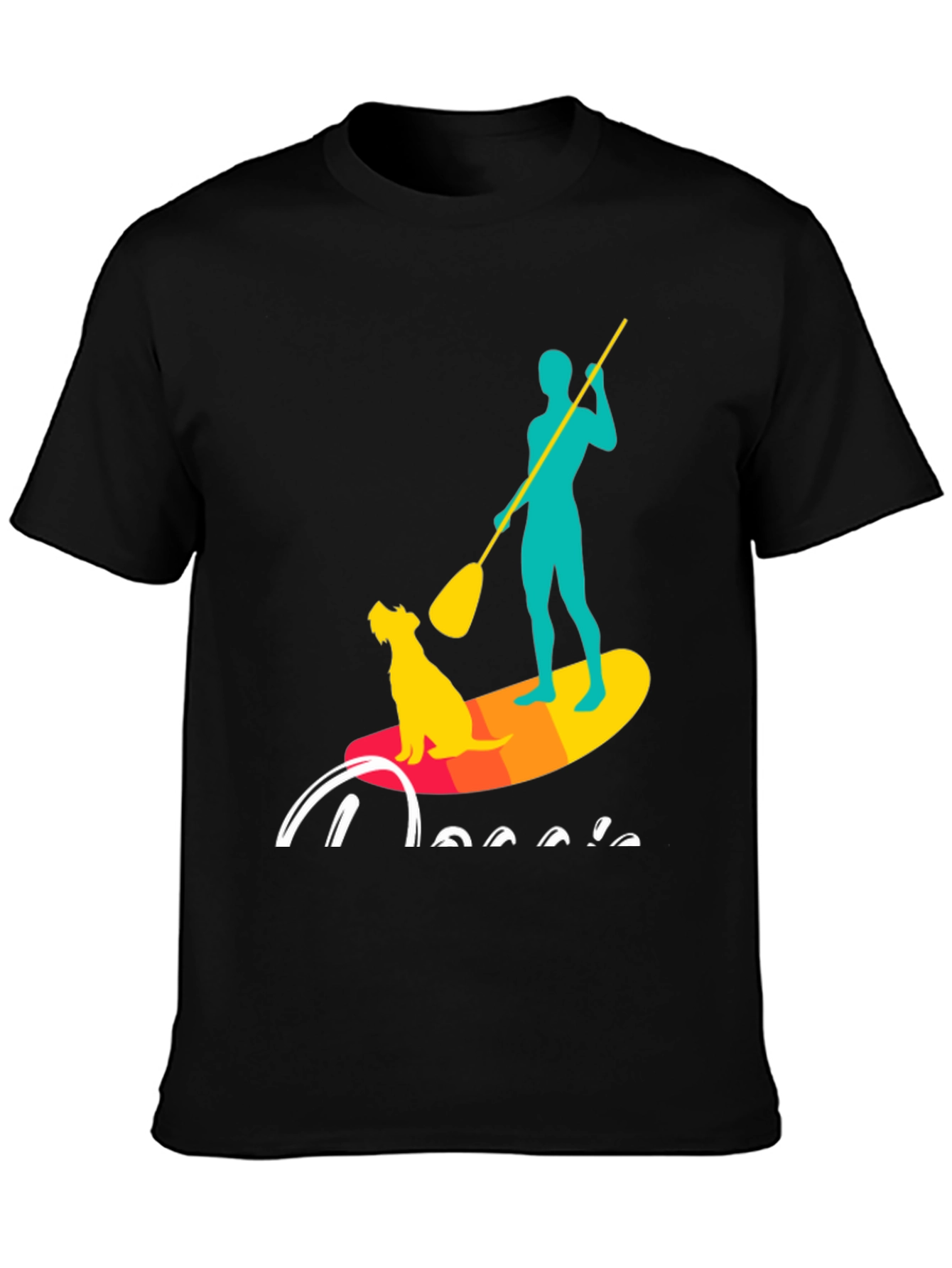 Dog & Paddleboard Graphic Tee