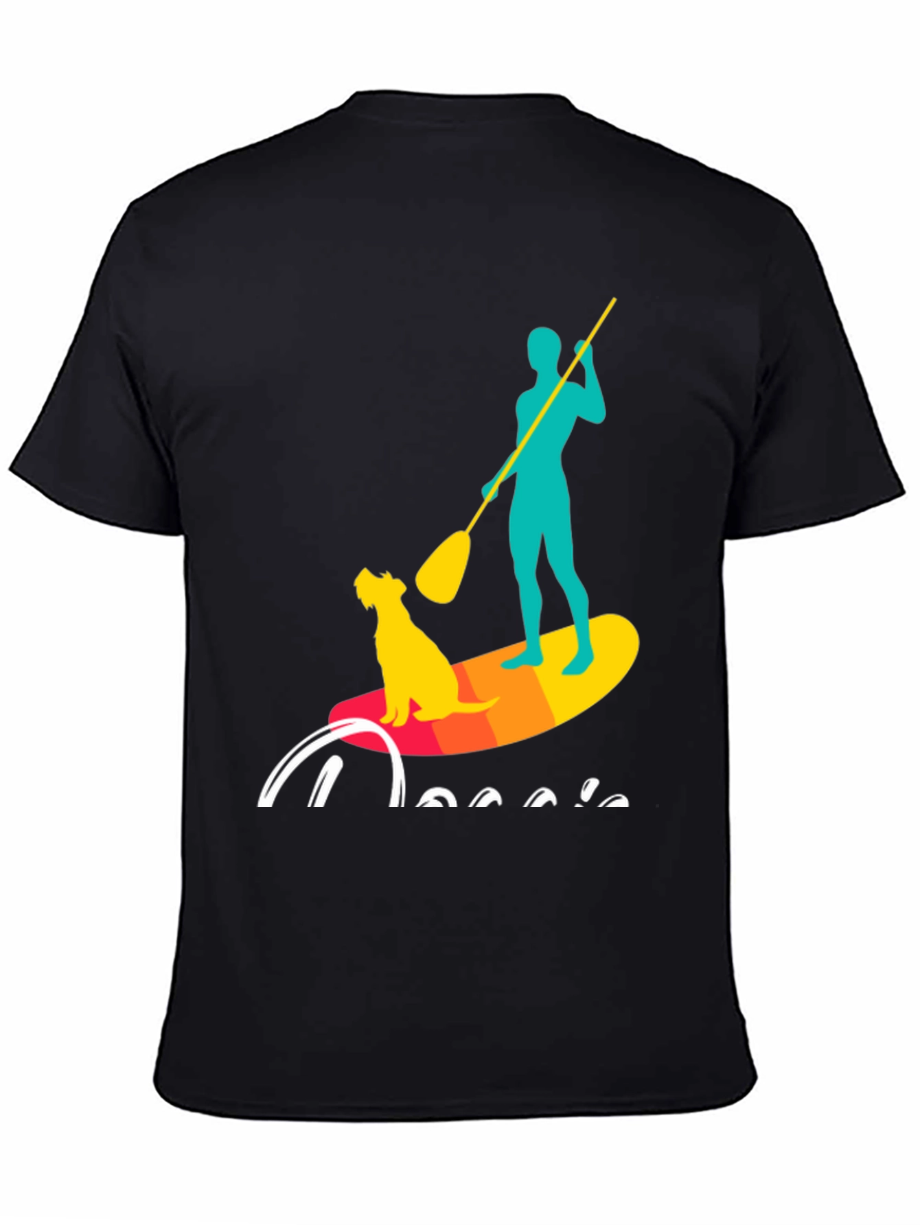 Dog & Paddleboard Graphic Tee
