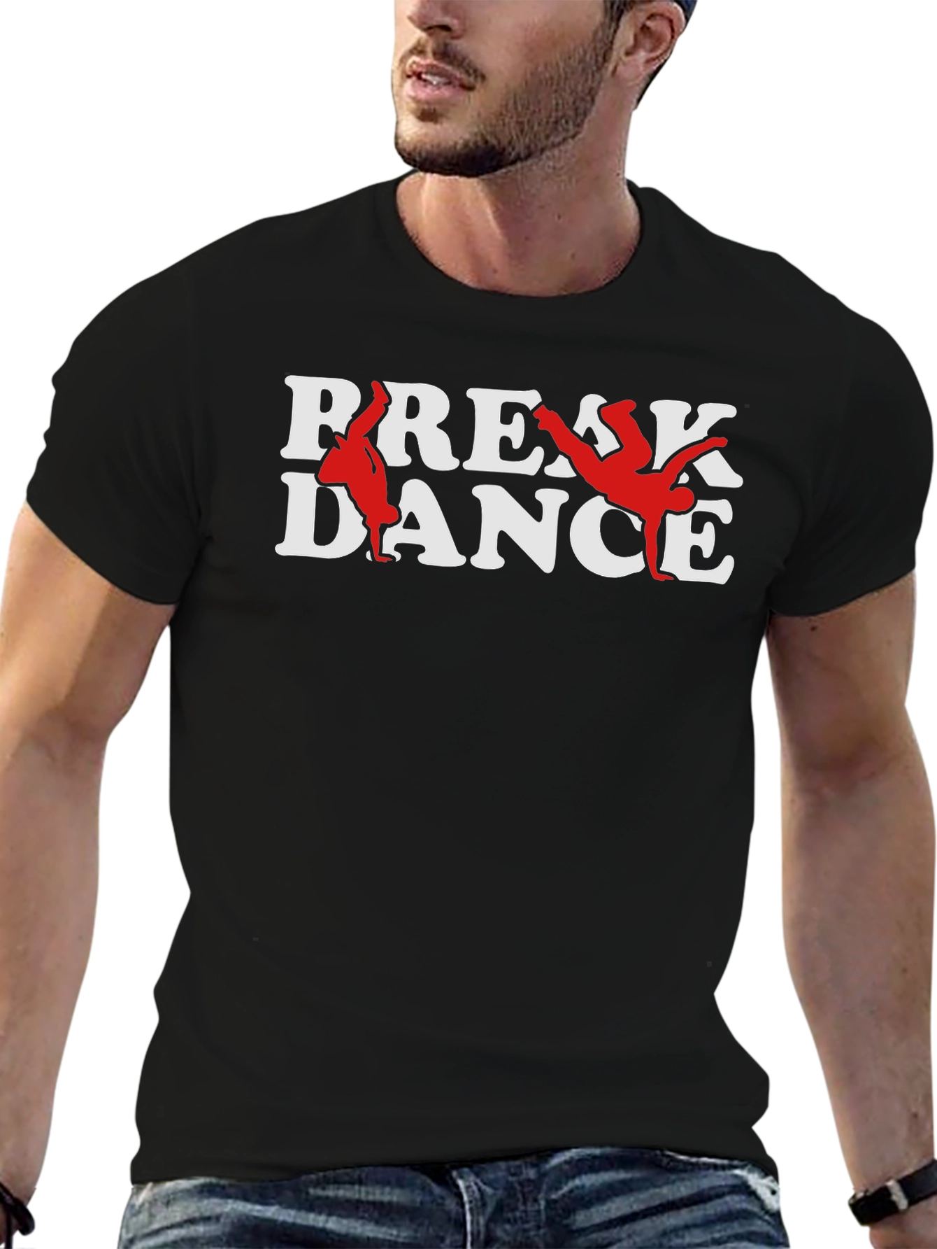 Breakdance Graphic Tee - Black