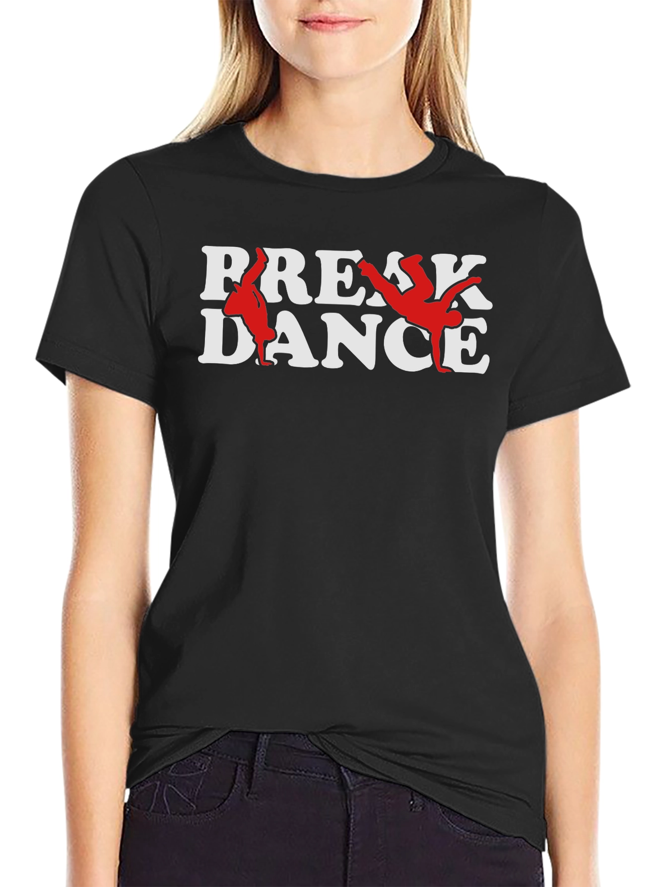 Breakdance Graphic Tee - Black