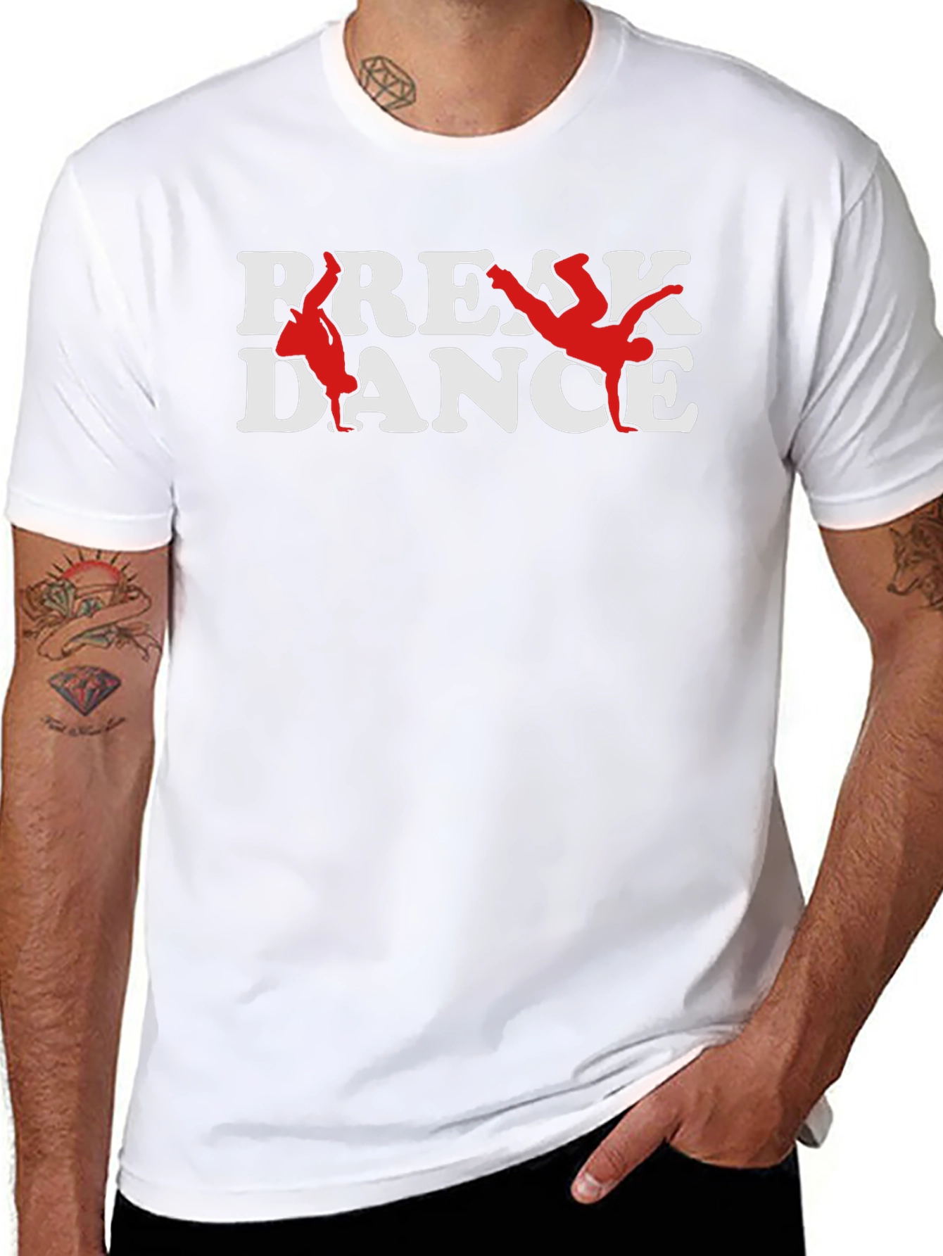 Breakdance Graphic Tee - Black