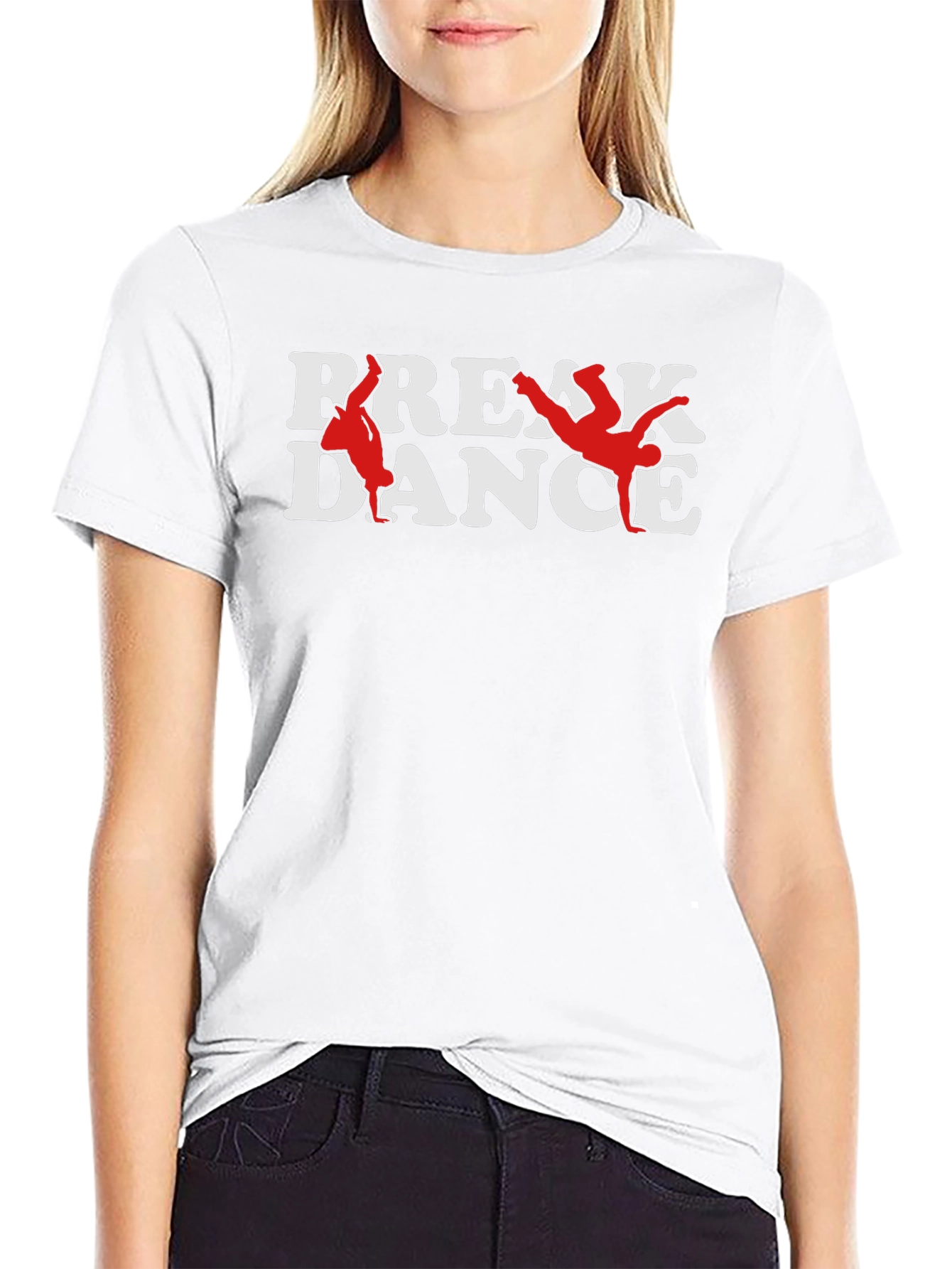 Breakdance Graphic Tee - Black