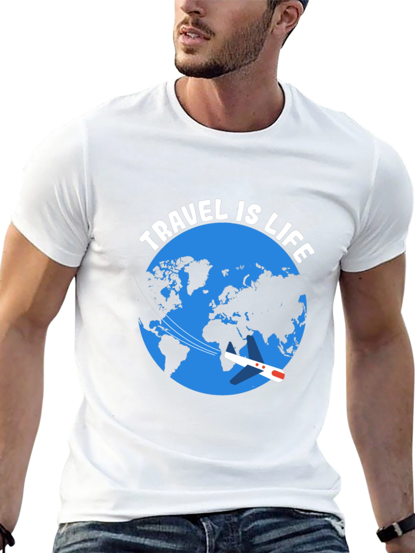 Travel Is Life Graphic Tee | Adventure T-Shirt