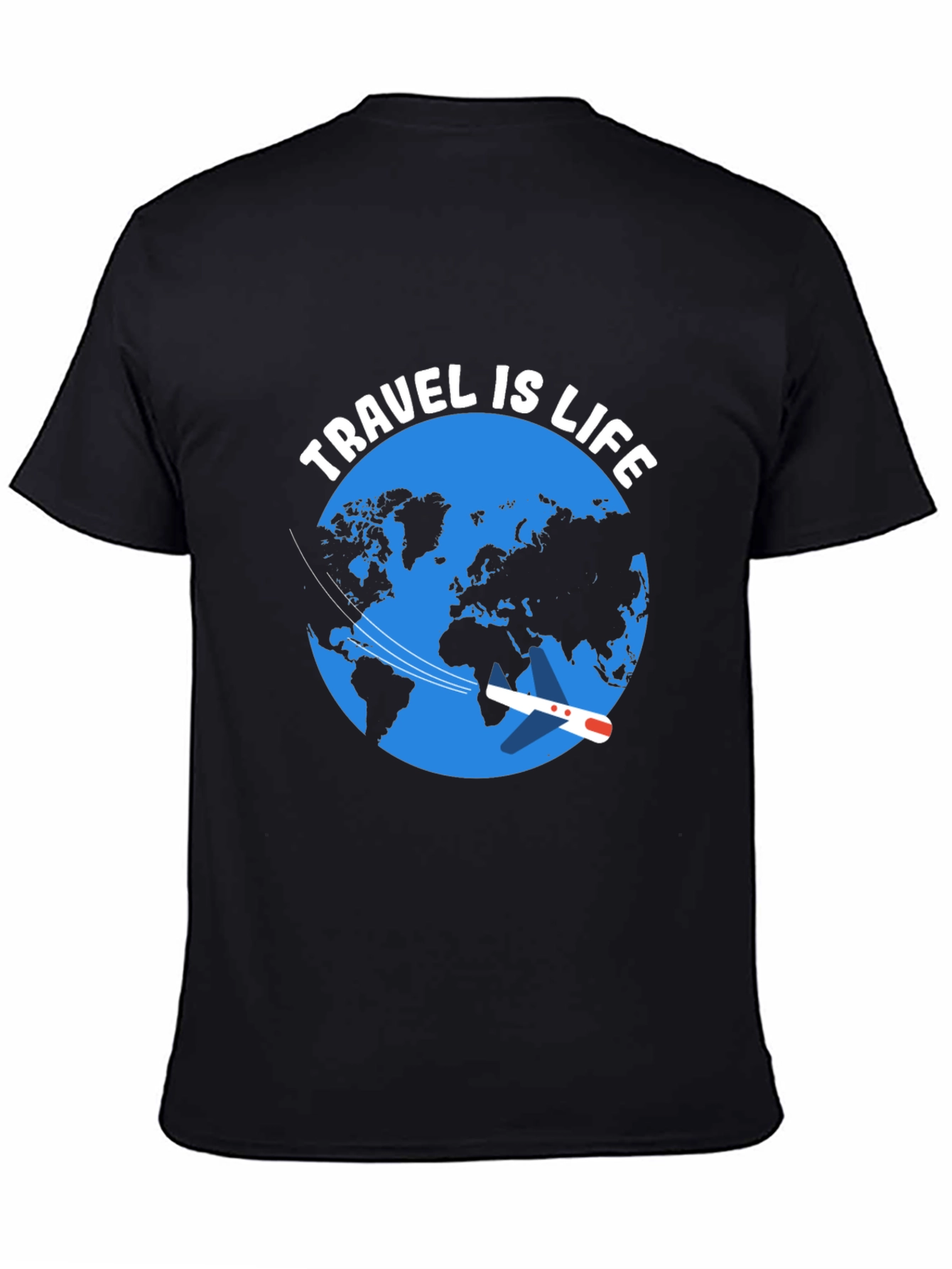 Travel Is Life Graphic Tee | Adventure T-Shirt