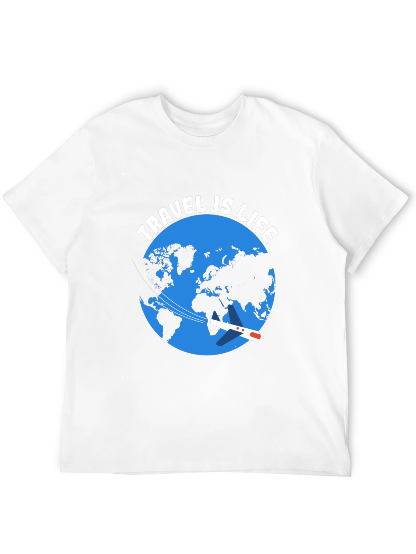 Travel Is Life Graphic Tee | Adventure T-Shirt