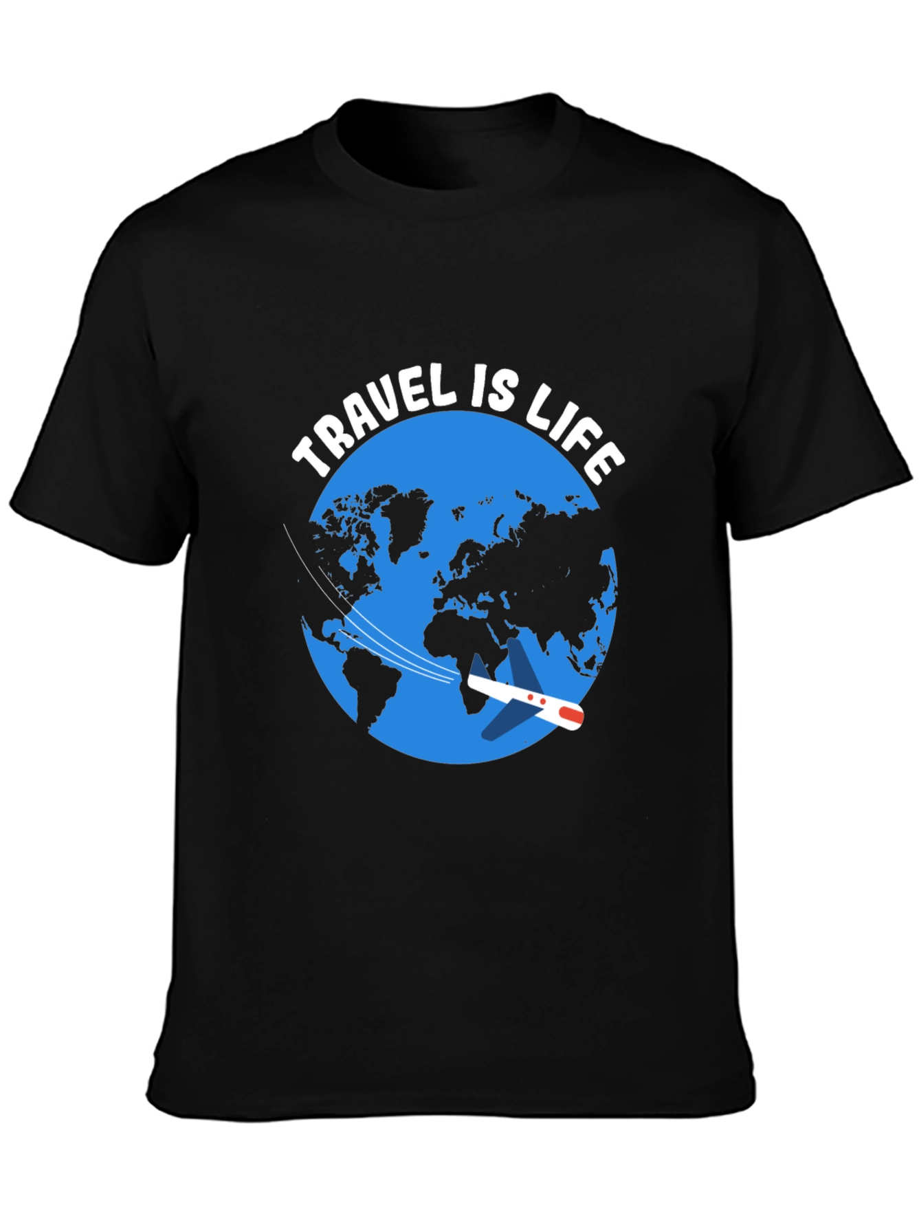 Travel Is Life Graphic Tee | Adventure T-Shirt