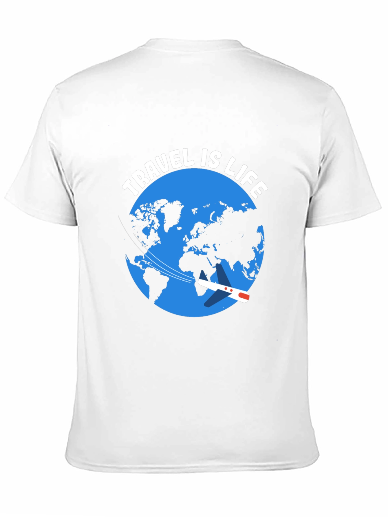 Travel Is Life Graphic Tee | Adventure T-Shirt