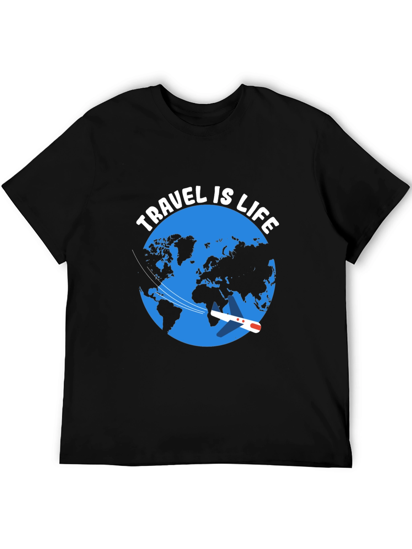 Travel Is Life Graphic Tee | Adventure T-Shirt