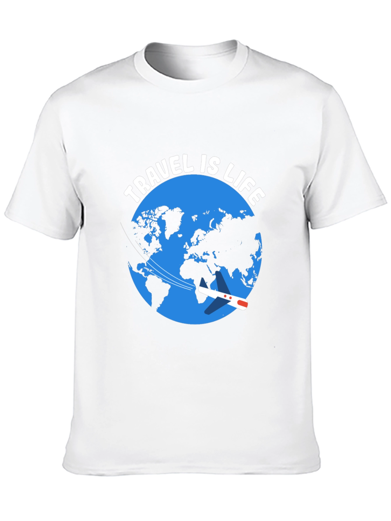 Travel Is Life Graphic Tee | Adventure T-Shirt