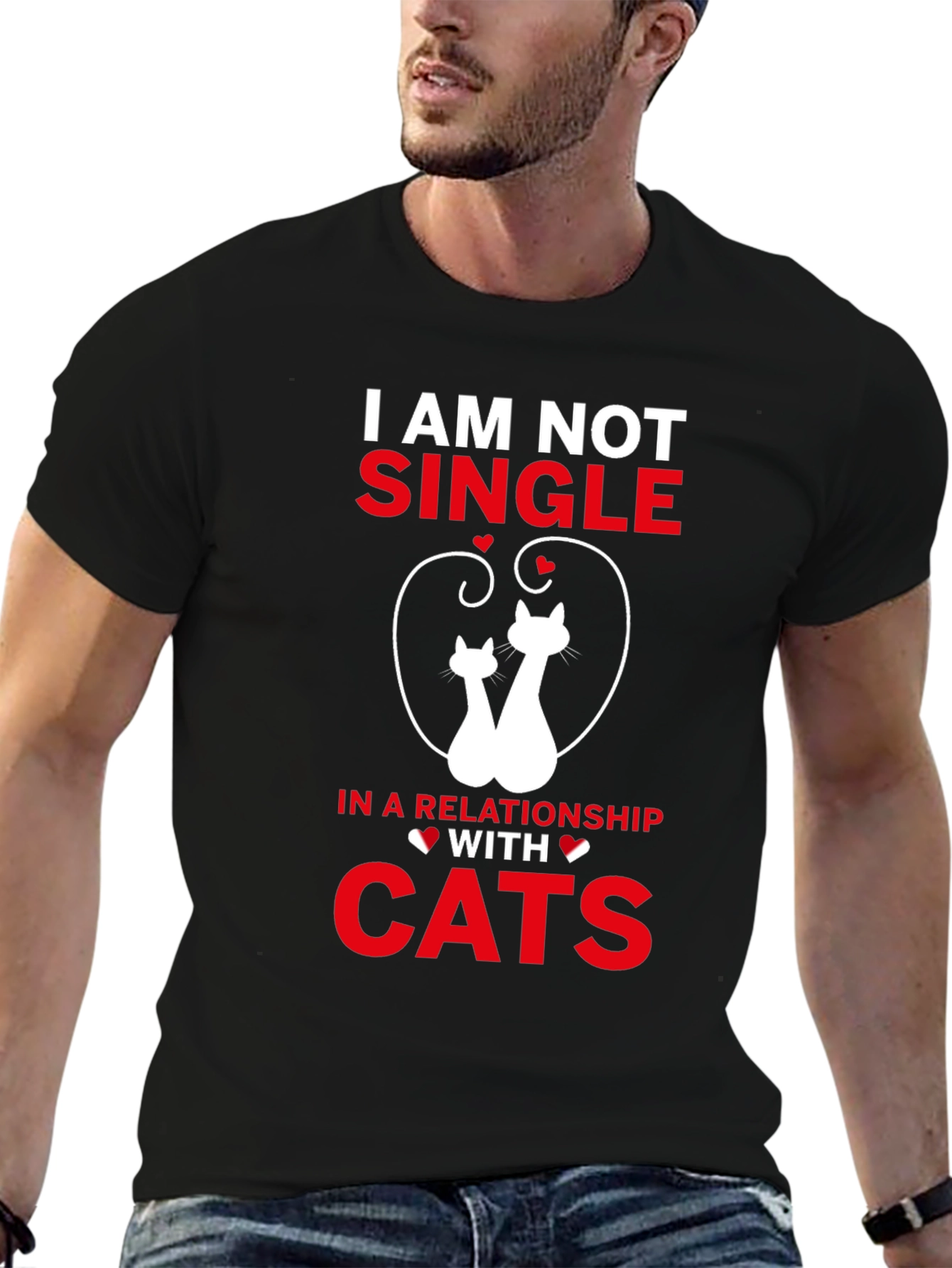 I Am Not Single Cats T-Shirt