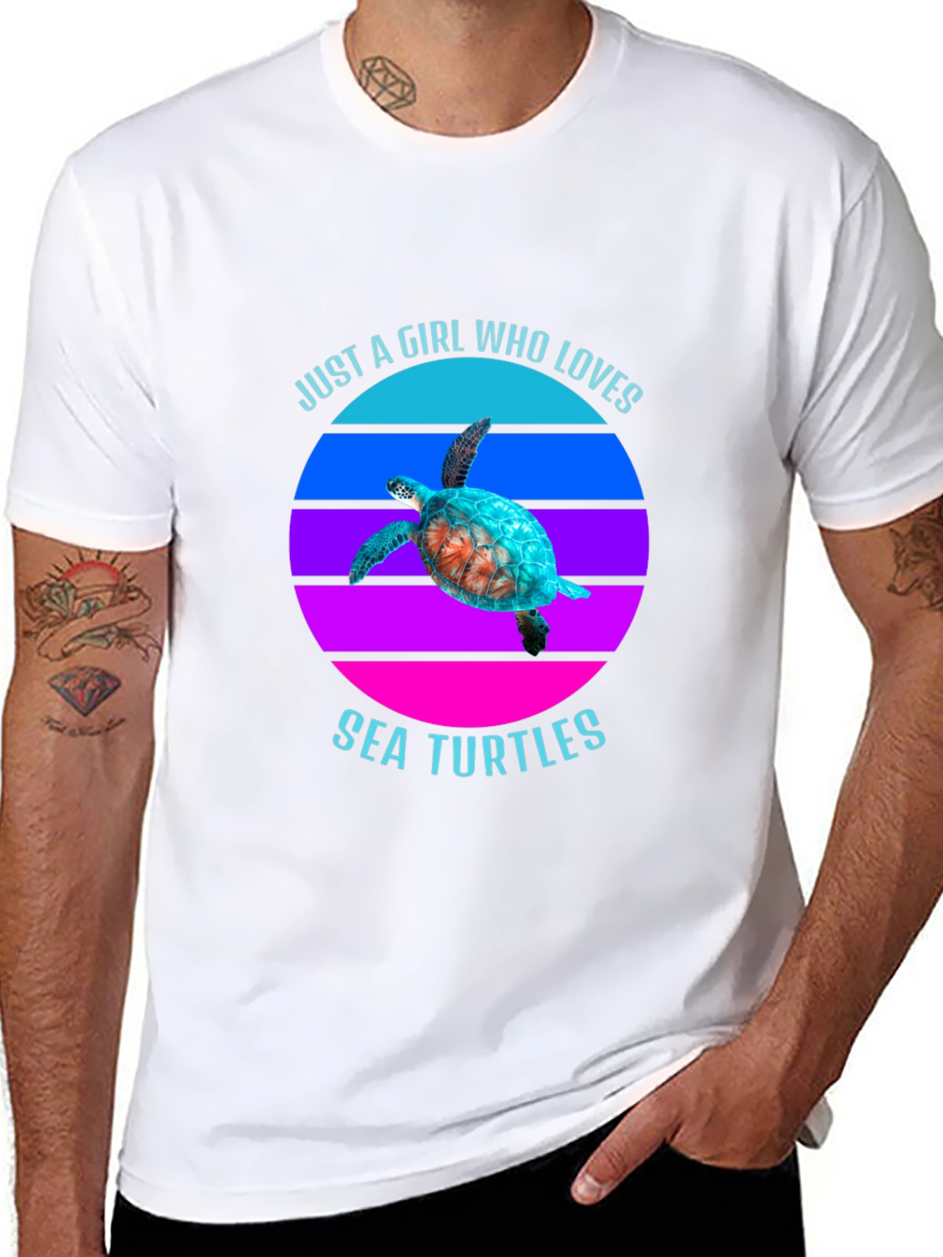 Sea Turtle Lover T-Shirt - Girls Favorite