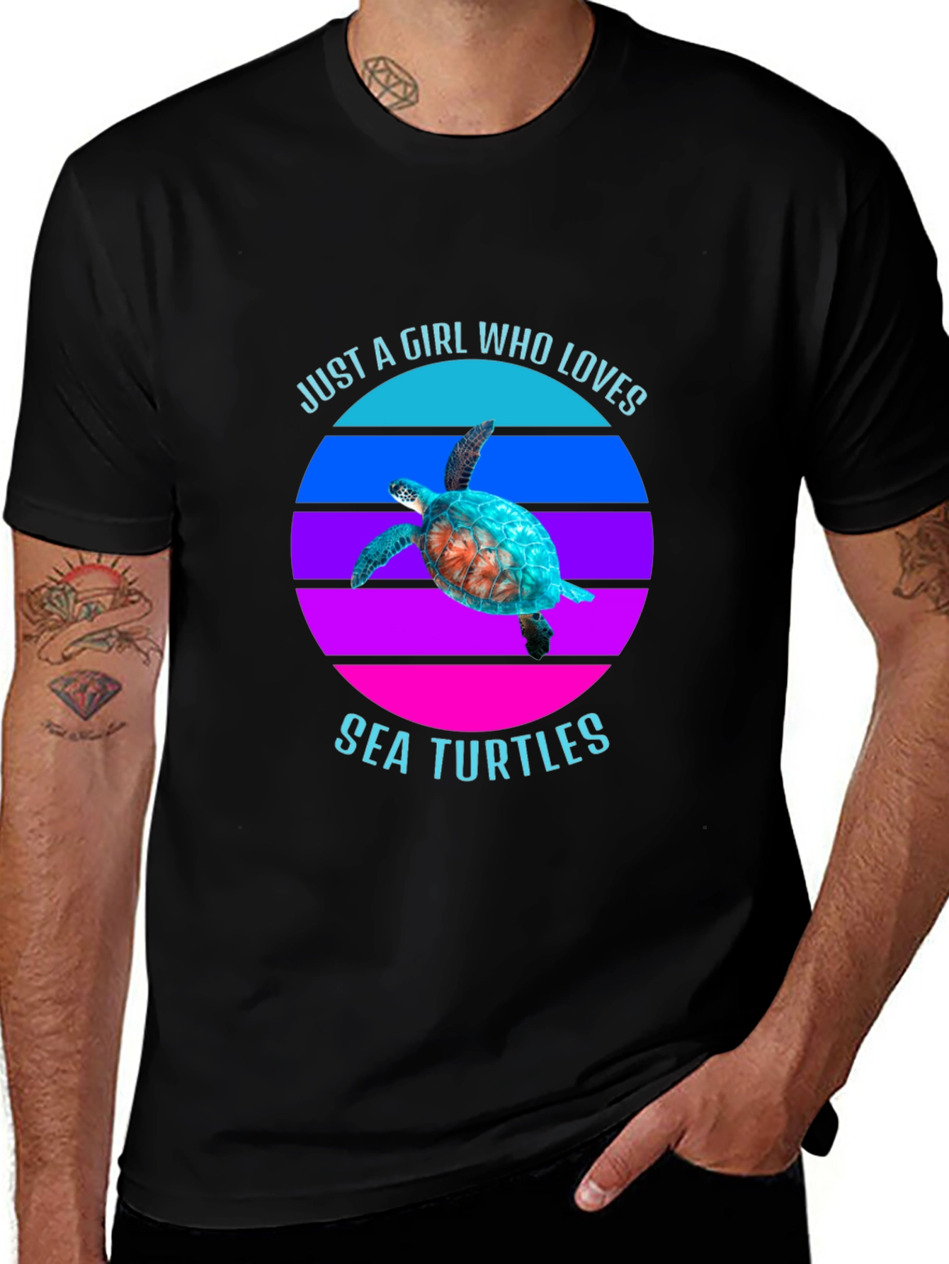Sea Turtle Lover T-Shirt - Girls Favorite