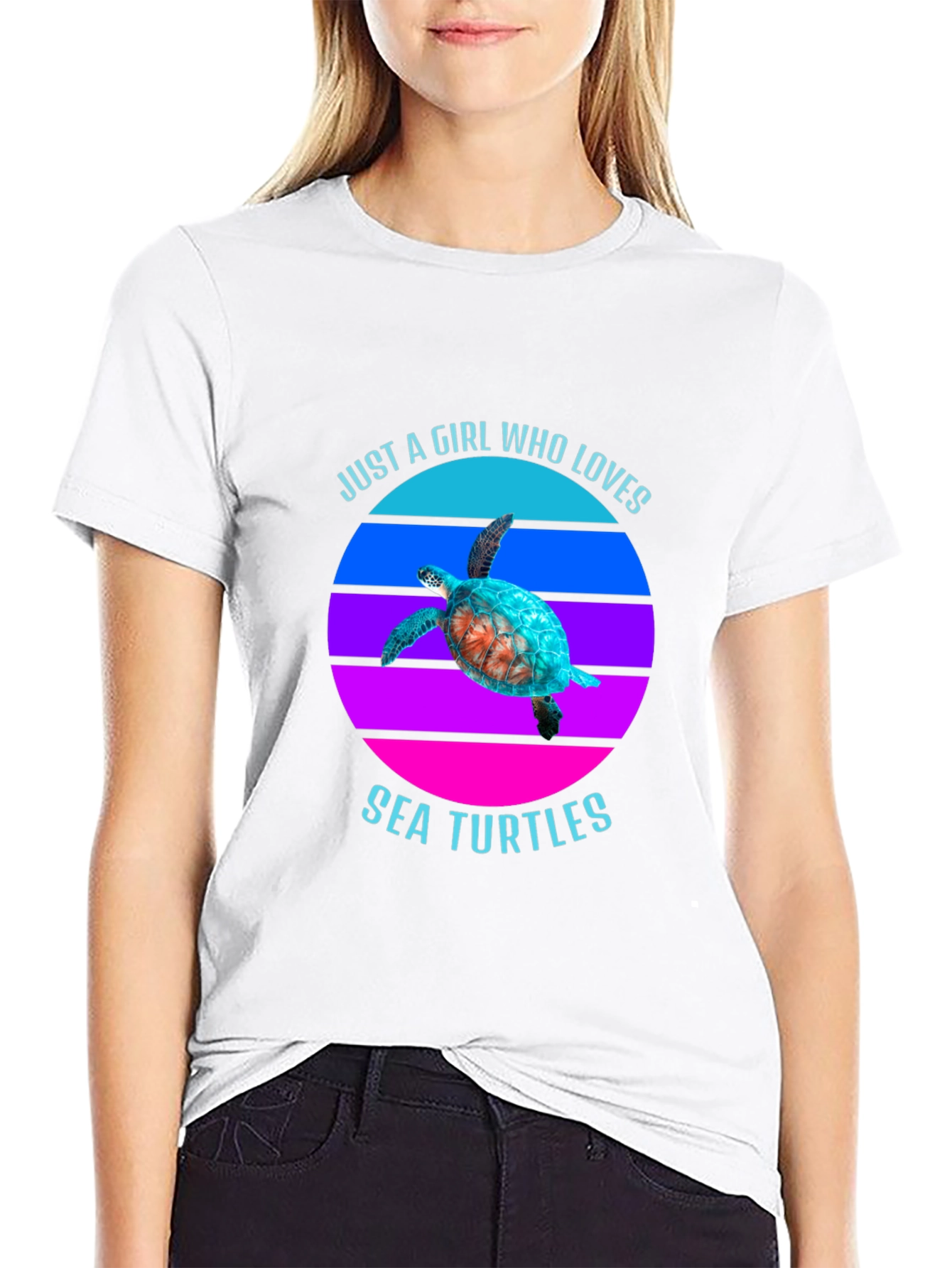 Sea Turtle Lover T-Shirt - Girls Favorite