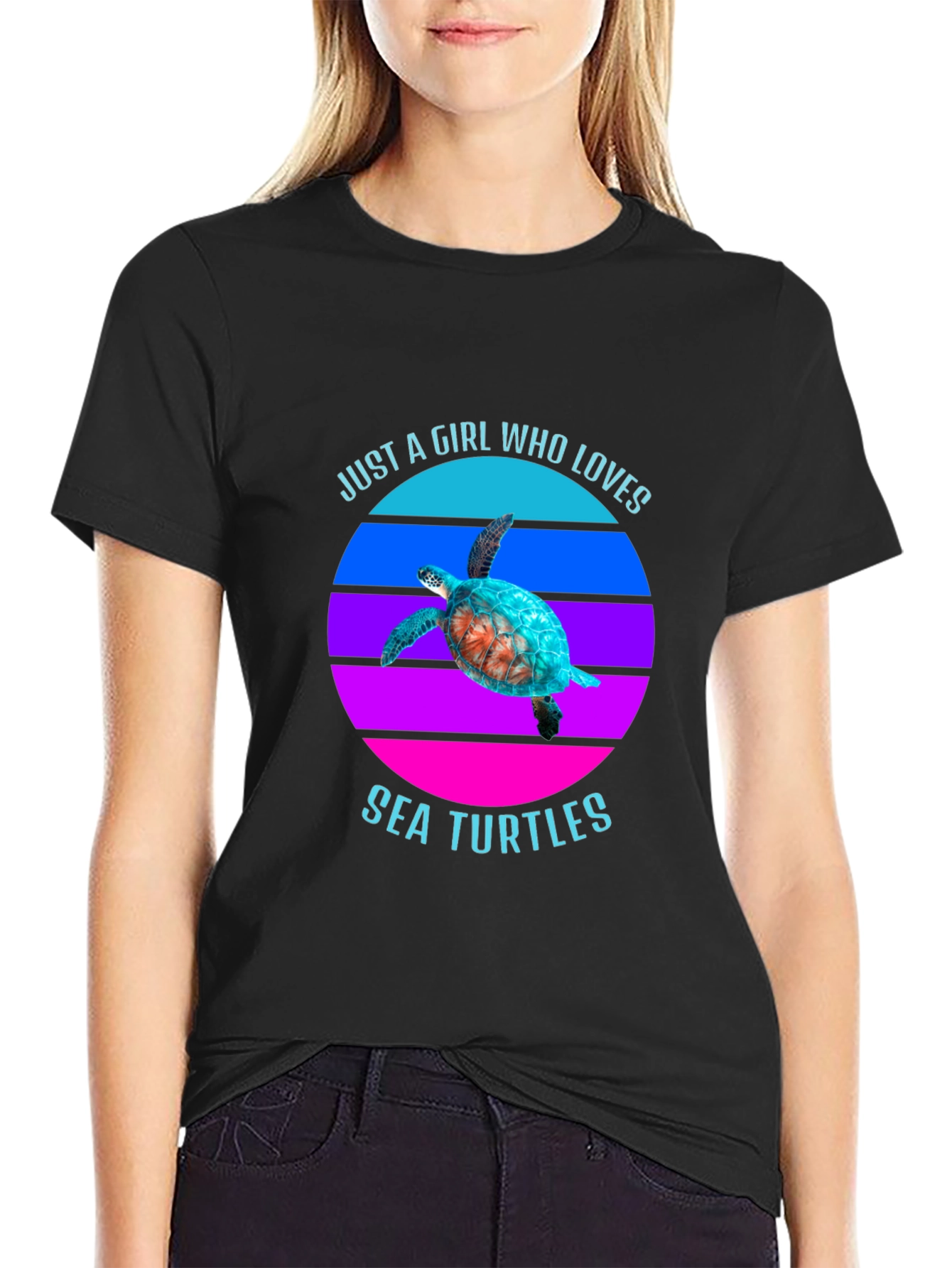 Sea Turtle Lover T-Shirt - Girls Favorite