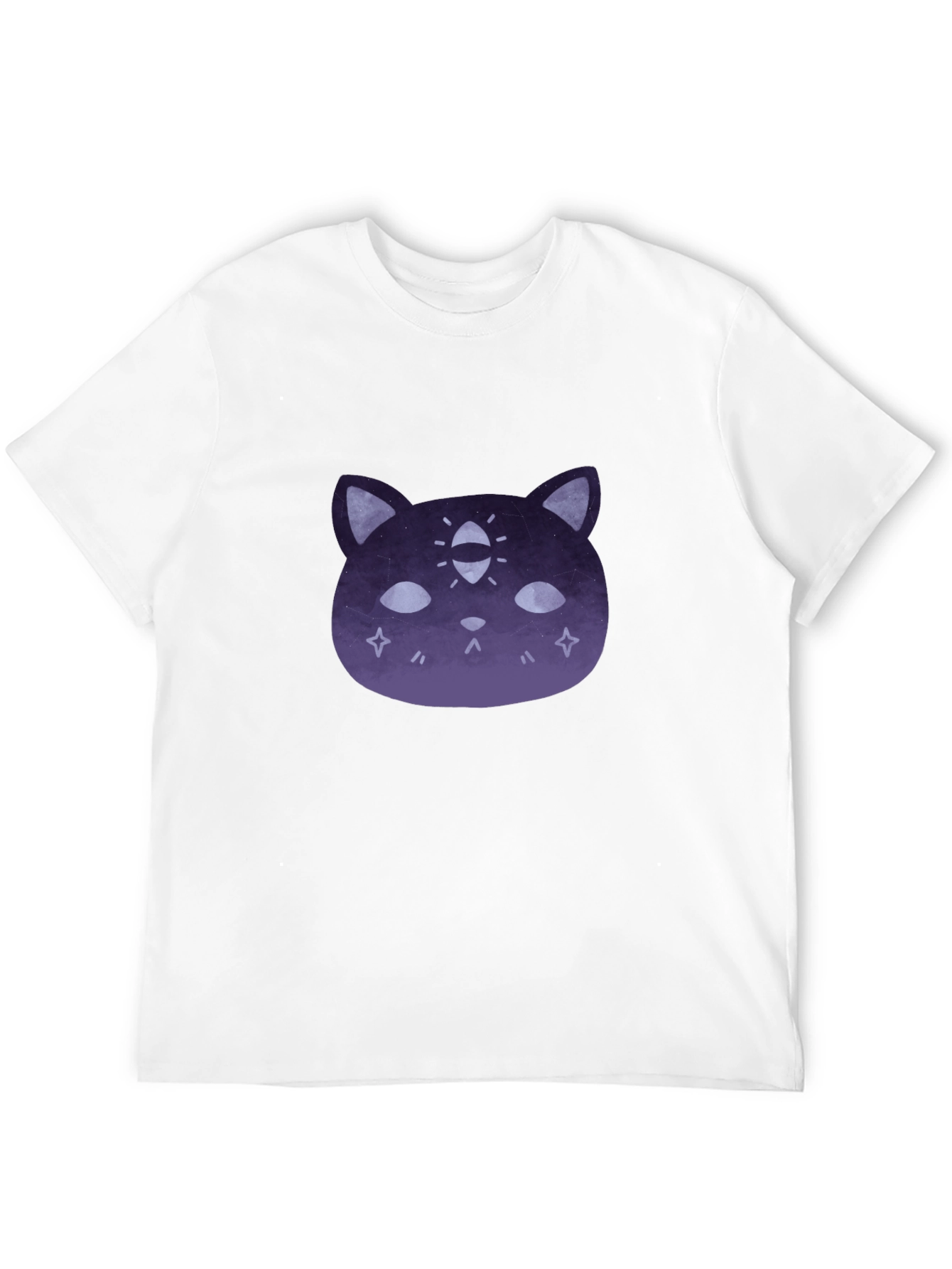 Mystic Cat Graphic Tee - Stylish Comfort
