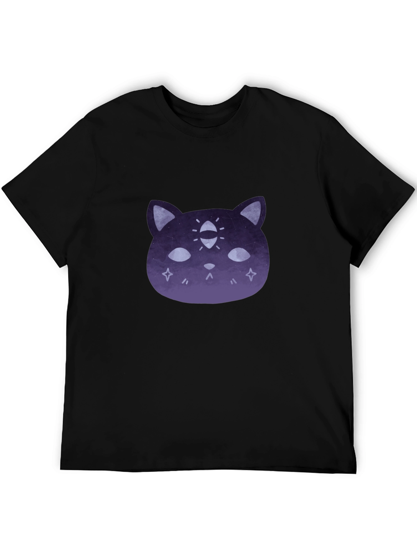 Mystic Cat Graphic Tee - Stylish Comfort