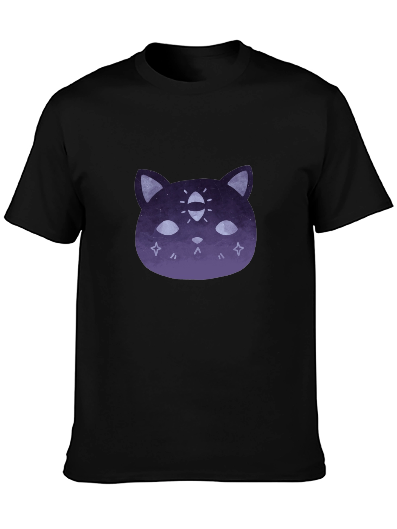 Mystic Cat Graphic Tee - Stylish Comfort