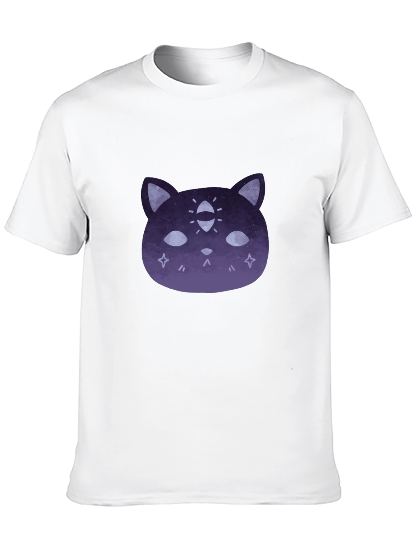 Mystic Cat Graphic Tee - Stylish Comfort