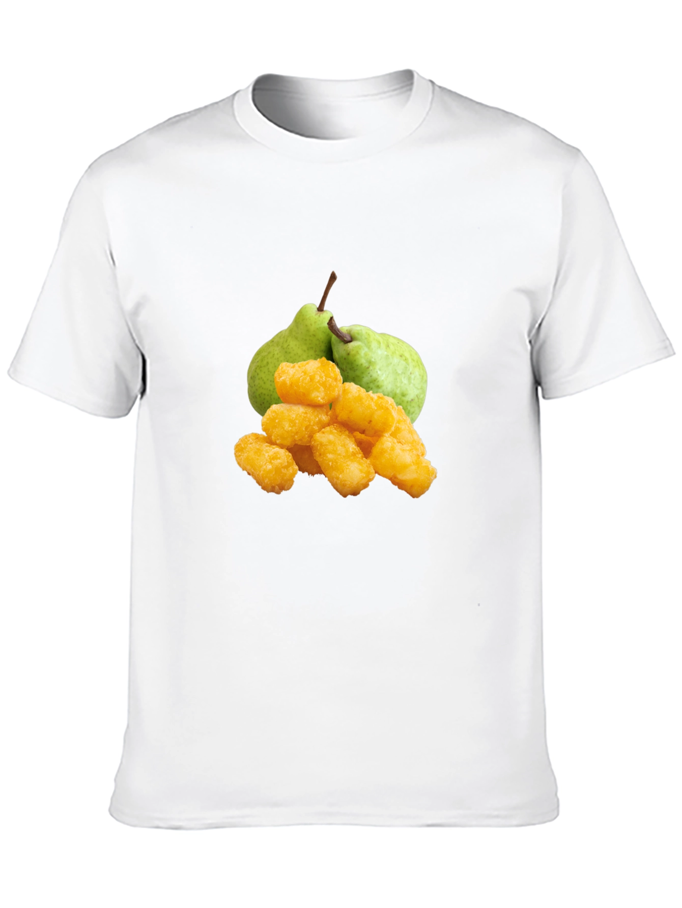Funny Fruit & Tots Graphic Tee - Black