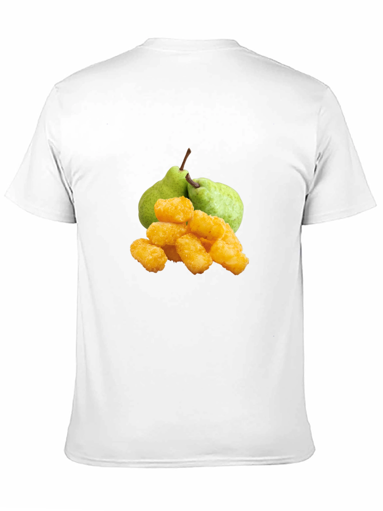 Funny Fruit & Tots Graphic Tee - Black