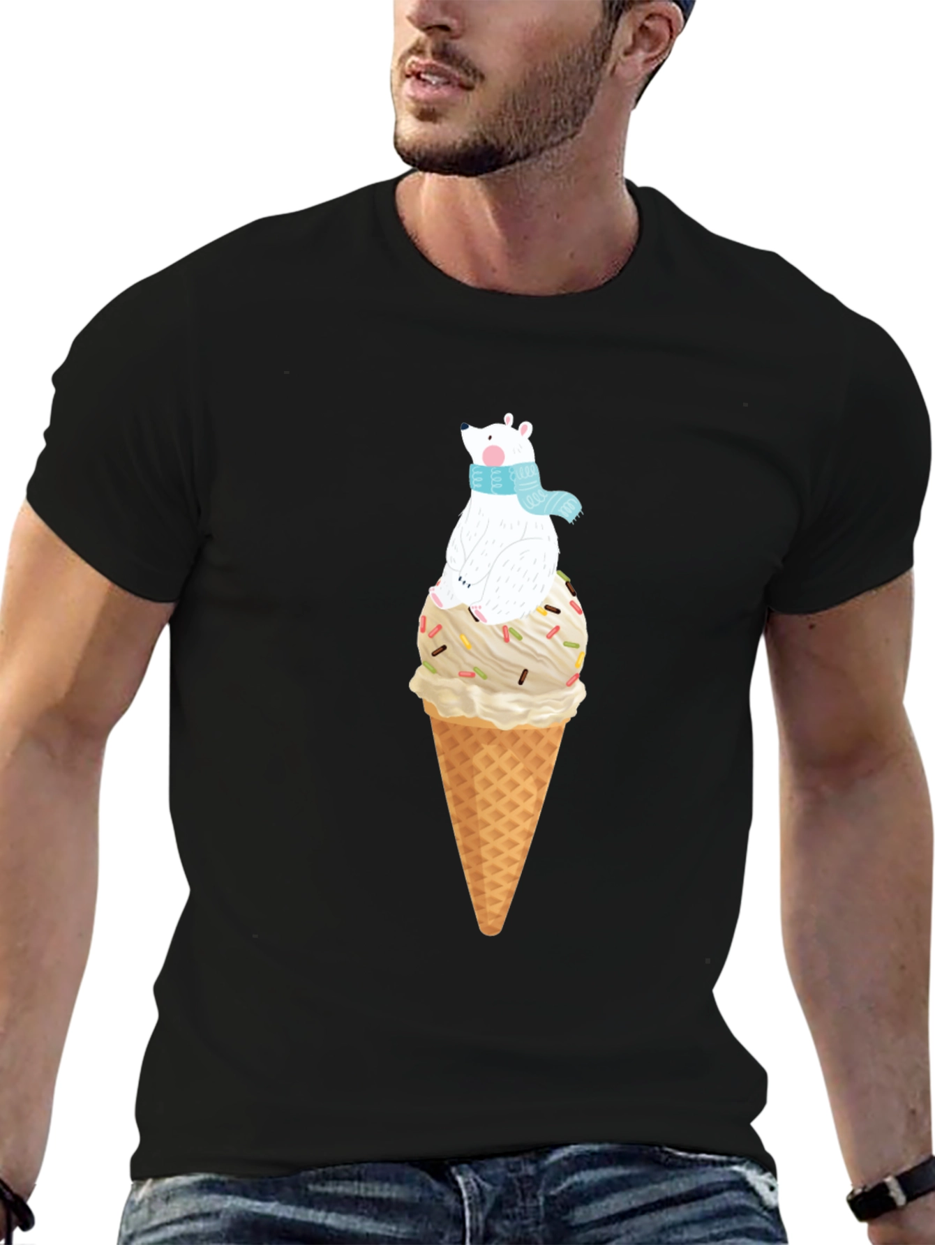 Polar Bear Ice Cream T-Shirt