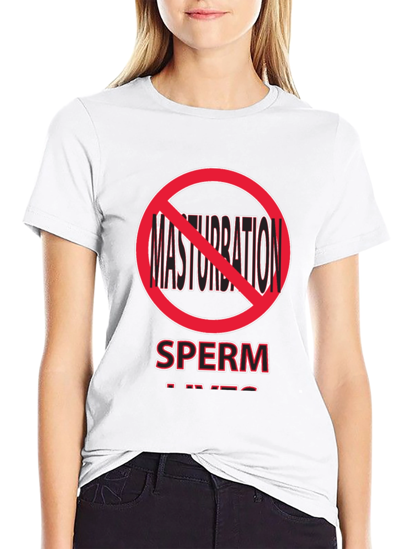 Sperm Lives Novelty T-Shirt - Funny Graphic Tee