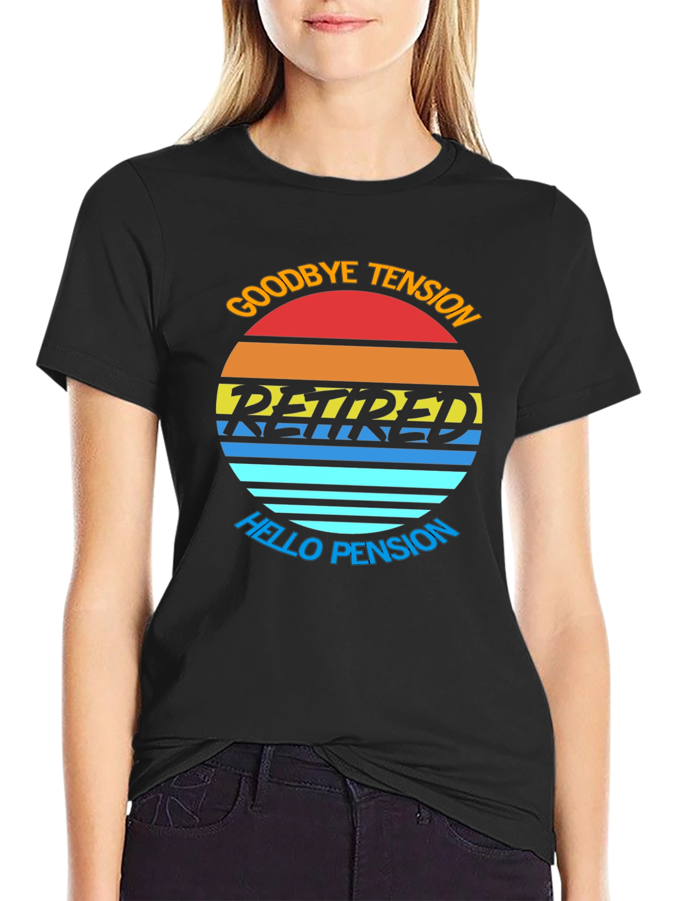Goodbye Tension Hello Pension T-Shirt