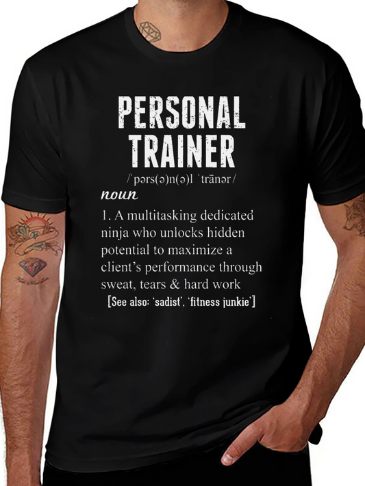 Personal Trainer Definition Graphic Tee