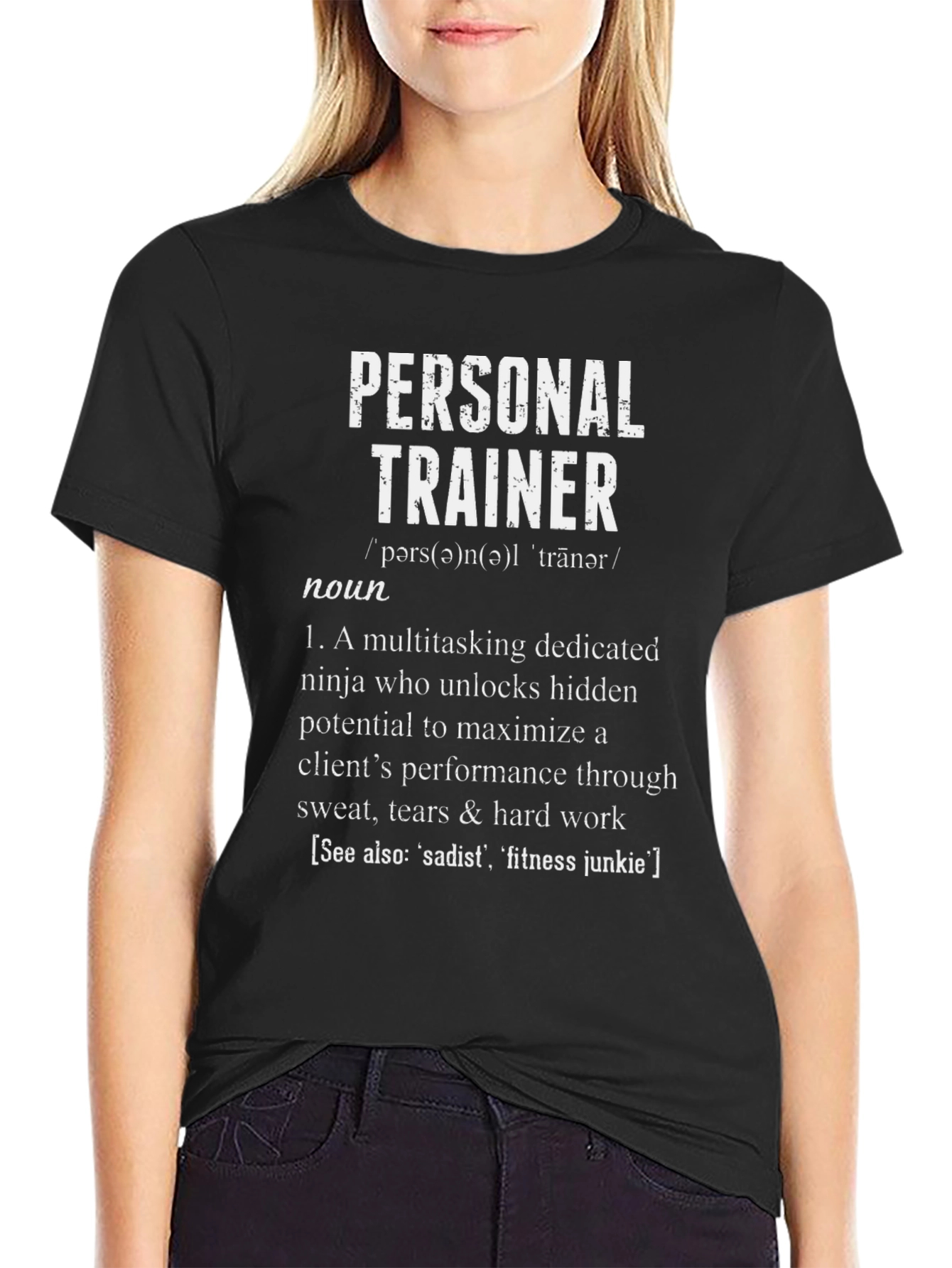 Personal Trainer Definition Graphic Tee