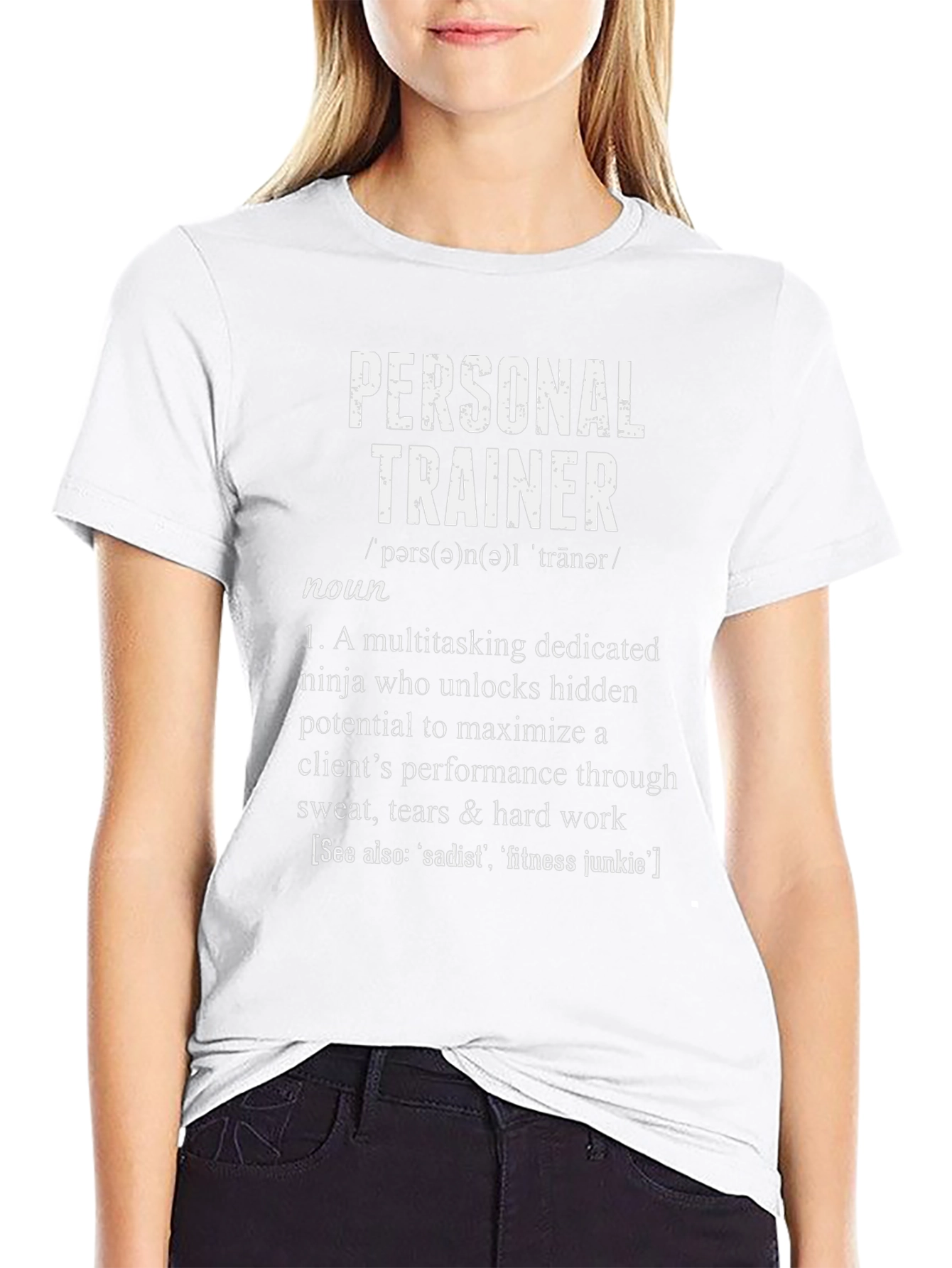 Personal Trainer Definition Graphic Tee